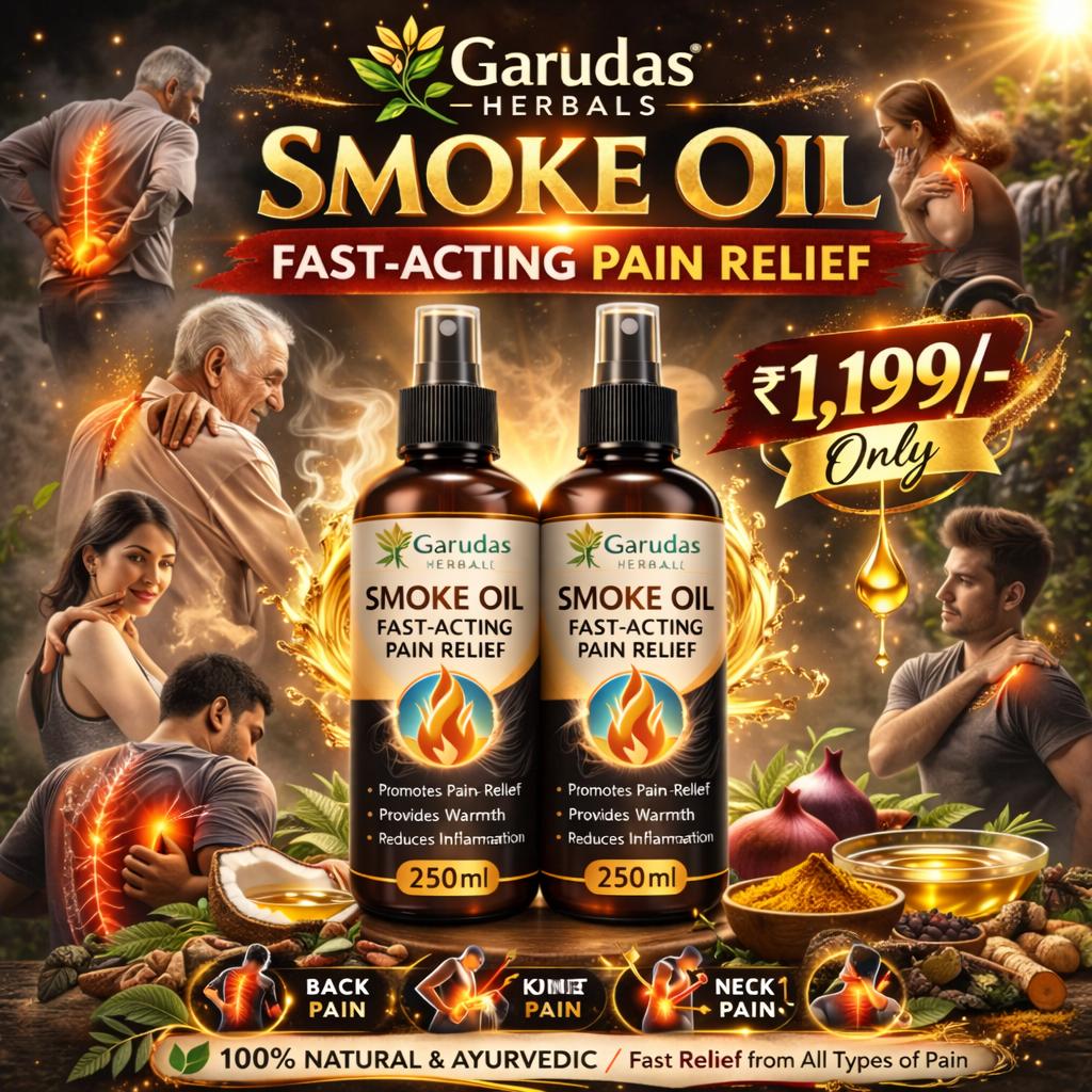 Smoke Permanent Pain Relief Oil