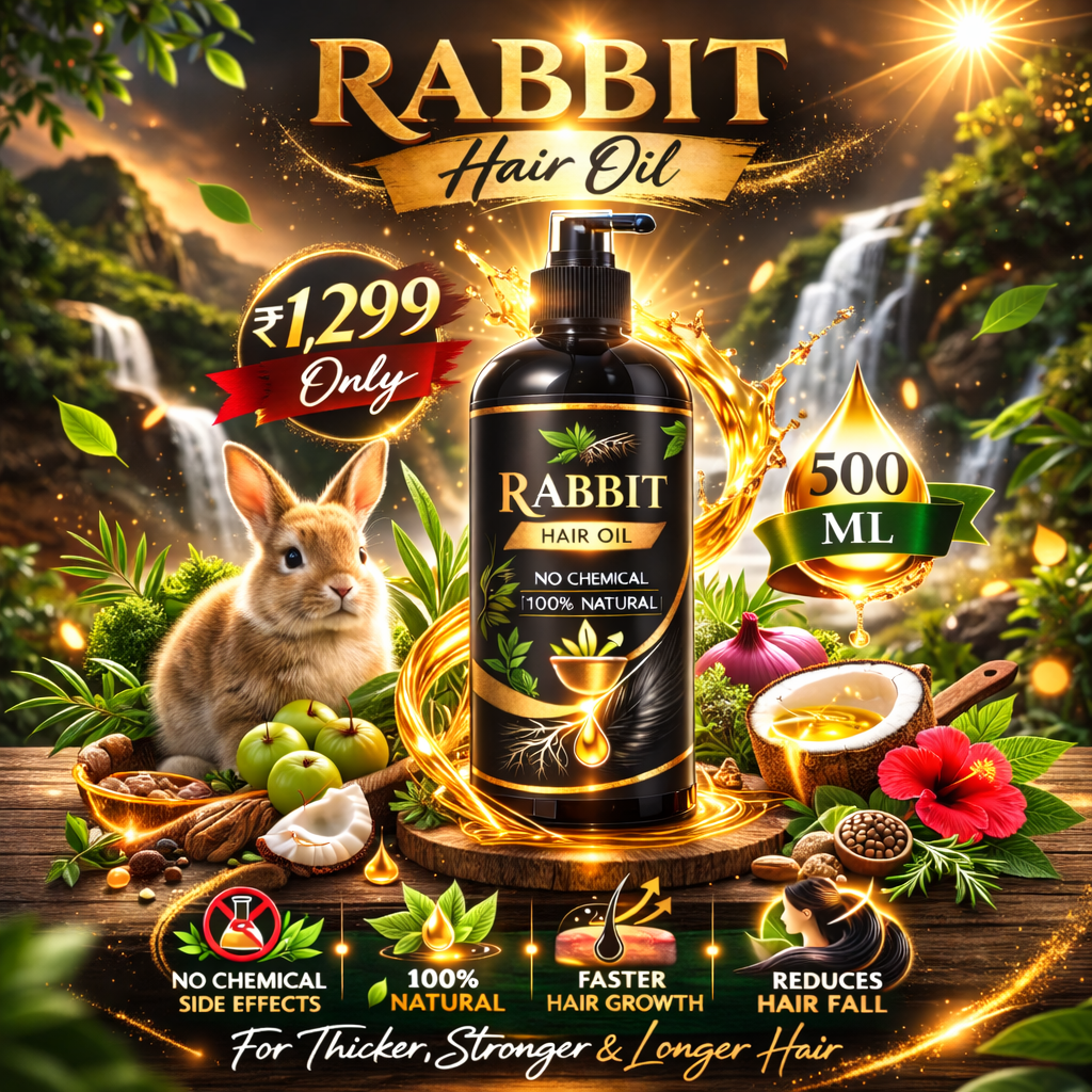 Pure Rabbit Hair Oil