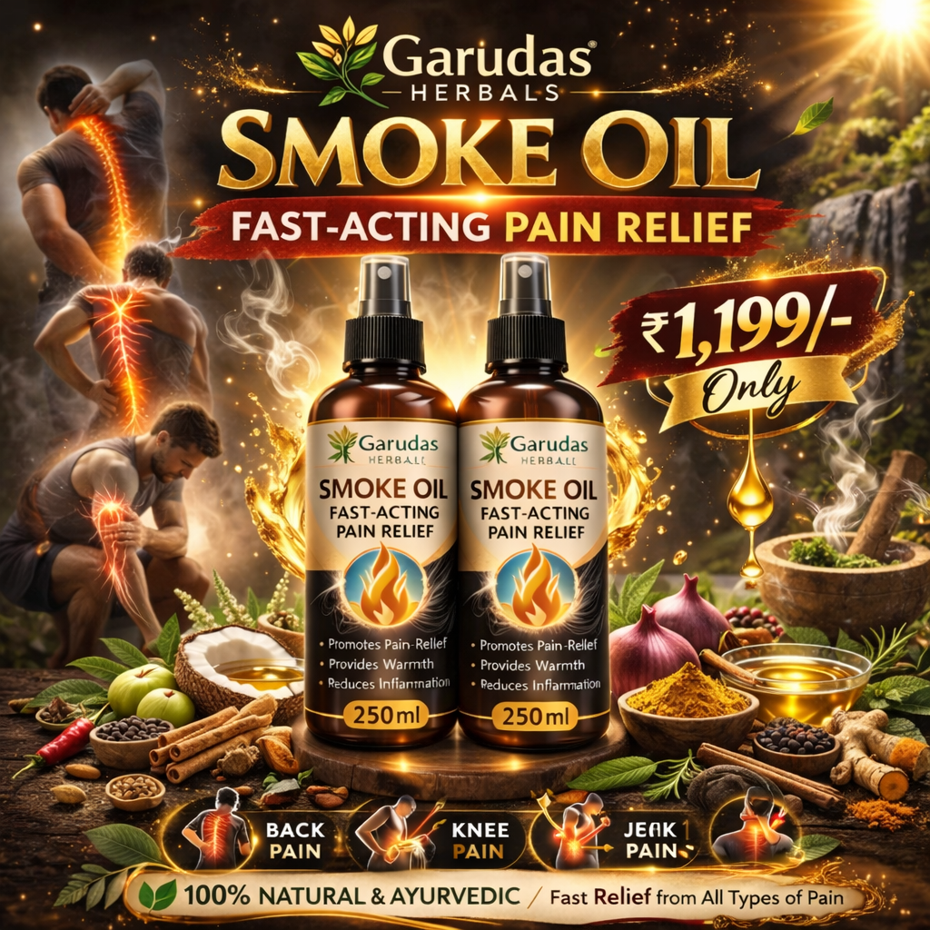 Smoke Permanent Pain Relief Oil